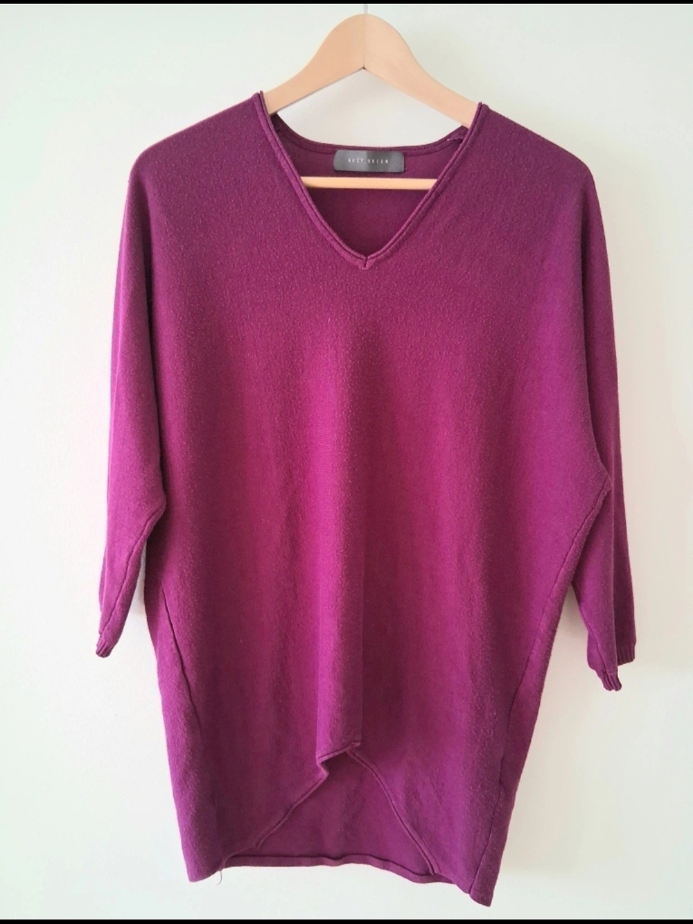 Suzy Shier V-Neck Sweater, Women Sz S